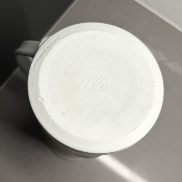 Roycroft Potters East Aurora NY Porcelain Pottery Pitcher Jug With Handle 9 1/4" - Picture 9 of 9